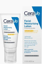 CeraVe Facial Moisturiser AM F50 52ml